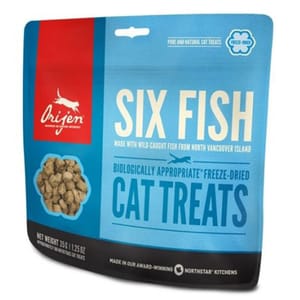 Orijen Orijen 貓零食 生肉凍乾零食 六種魚 35g 原裝香港行貨保證 35g 正面圖