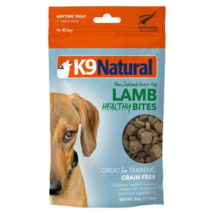 K9 K9 Natural 凍乾零食 狗零食 羊肉粒 50g 50g  正面圖