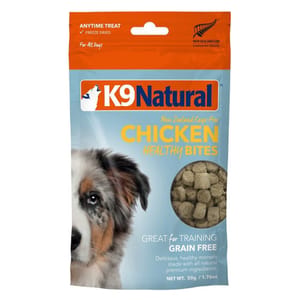 K9 K9 Natural 凍乾零食 狗零食 雞肉粒 50g 50g  正面圖