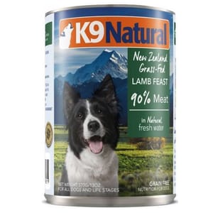K9 K9 Natural 狗罐頭 主食罐 羊肉盛宴 370g 370g  正面圖