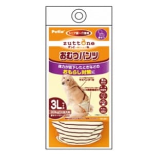 Petio Petio zuttone 高齡犬護理專用出街專用背帶尿褲 3L 3L  正面圖