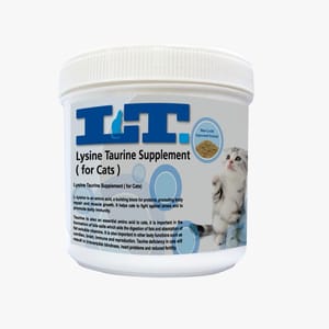 VETPHARM VETPHARM L .T.樂妥 賴氨酸牛磺酸補充劑 150g 150g  正面圖