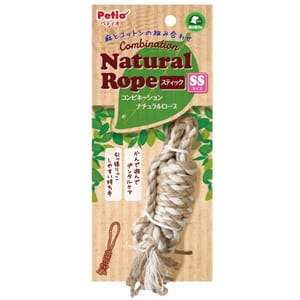 Petio Petio 犬用磨牙潔齒麻繩玩具 SS 犬用 正面圖