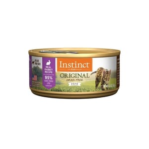 Instinct Instinct 貓罐頭 無穀物兔肉配方 5.5oz 5oz  正面圖