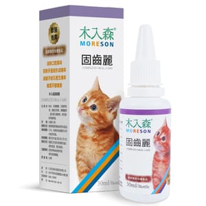 木入森MORESON 木入森MORESON 貓咪保健品 固齒麗口滴劑 30ml 30ml  正面圖