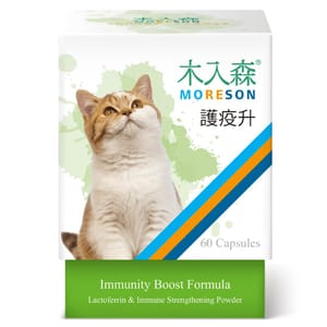 木入森MORESON 木入森MORESON 貓咪保健品 護疫升 60粒 60粒  正面圖