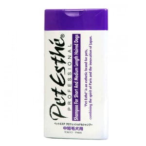 Pet Pet Esthe貝特愛思 洗毛液 專業用系列 中短毛犬配方 400ml 400ml  正面圖