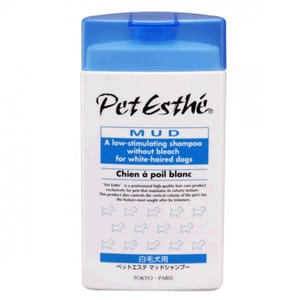 Pet Pet Esthe貝特愛思 深海泥洗毛劑 白毛犬配方 350ml 350ml  正面圖