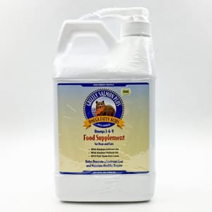 GRIZZLY熊之寶 GRIZZLY熊之寶 貓犬保健品 強化野生三文魚油系列 脂肪酸 Omega3-6-9 補充液 1.9L 9L 正面圖