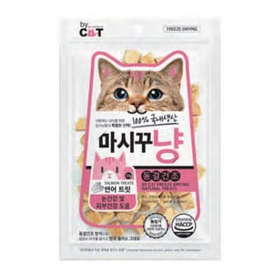by by CAT 貓零食 雪乾貓零食 三文魚 23g 23g 正面圖