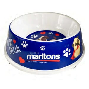 marltons marltons 高級科學瓷寵物食物碗 單碗款 17cm x 20 cm x 6.5cm 正面圖