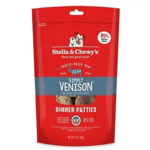 Stella & Chewy's Stella & Chewy's 狗糧 凍乾生肉主糧 單一蛋白鹿肉配方 25oz 25oz  正面圖