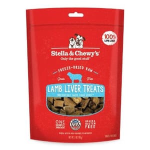 Stella & Chewy's Stella & Chewy's 狗小食 凍乾生肉內臟小食系列 羊肝 3oz 3oz 正面圖