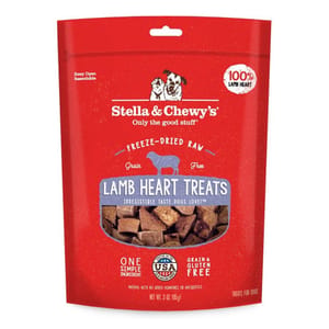 Stella & Chewy's Stella & Chewy's 狗小食 凍乾生肉內臟小食系列 羊心 3oz 3oz  正面圖