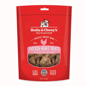 Stella & Chewy's Stella & Chewy's 狗小食 凍乾生肉內臟小食系列 雞心 3oz 3oz 正面圖