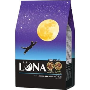 日本Petline 日本Petline 貓糧 LUNA 成貓用 日本國產 鰹魚扇貝+雞肉 720g 720g 貓用 正面圖
