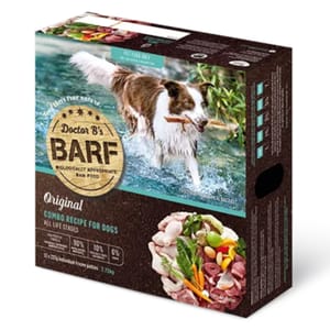 Dr. Dr. B 急凍狗糧 四寶肉蔬菜   正面圖