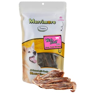 Merrimore Merrimore 狗小食 嫩牛肉片 150g 150g  正面圖