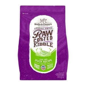 Stella & Chewy's Stella & Chewy's 貓糧 凍乾生肉外層低溫烘焙乾糧 放養鴨配方 2.5lb 5lb  正面圖