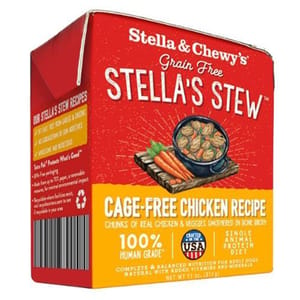 Stella & Chewy's Stella & Chewy's 狗濕糧 單一材料燉肉系列 放養雞肉 11oz 11oz  正面圖