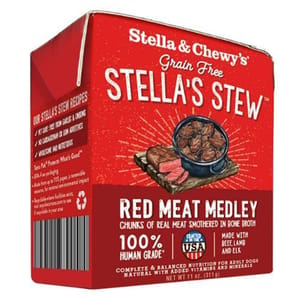 Stella & Chewy's Stella & Chewy's 狗濕糧 雜錦燉肉系列 紅肉雜錦 11oz 11oz  正面圖
