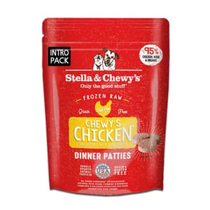 Stella & Chewy's Stella & Chewy's 冷凍生肉狗糧 肉餅 籠外鳳凰 雞肉配方 8.5oz 5oz  正面圖