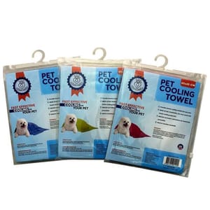 Cooling Cooling Towel 寵物冰涼毛巾 粉色   正面圖