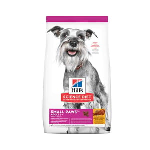 Hills Hills 狗糧 高齡犬小型犬專用系列 Adult 7+ Small Paws 1.5kg  舊包裝 5kg  正面圖