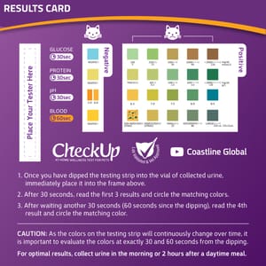 CheckUp CheckUp Pro 貓用尿液檢測套裝 貓用 側面圖
