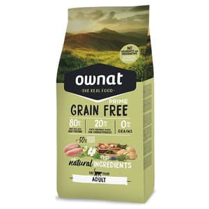 ownat ownat 全齡貓糧 放牧雞⾁與火雞 易消化 1kg 1kg 正面圖
