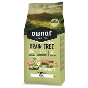 ownat ownat 全齡貓糧 放牧雞⾁與火雞 易消化 8kg 8kg 正面圖
