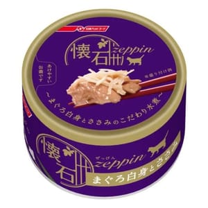 日清 日清 貓罐頭 懷石絕品 白肉吞拿魚+雞肉 80g 80g 正面圖
