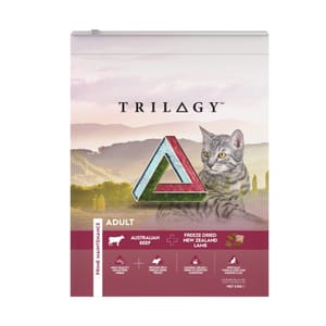 Trilogy Trilogy 無穀物成貓糧 澳洲牛肉+5%紐西蘭羊肺凍乾 5kg 5kg 正面圖