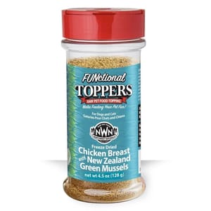 Northwest Northwest Naturals 凍乾貓狗保健糧伴 雞胸肉+紐西蘭青口 4.5oz 5oz  正面圖