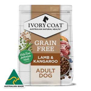 Ivory Ivory Coat 狗糧 羊肉和袋鼠肉成犬配方 13kg 13kg 正面圖