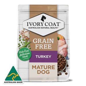 Ivory Ivory Coat 狗糧 低脂火雞肉老犬配方 2kg 2kg  正面圖