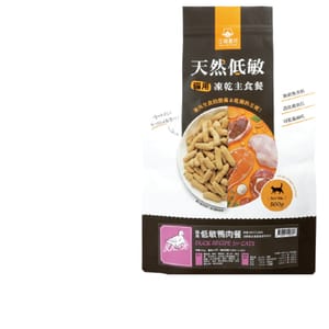 汪喵星球 汪喵星球 凍乾 DogCatStar 貓糧 冷凍乾燥生食餐 低敏鴨肉餐 櫻桃鴨 500g 500g 正面圖