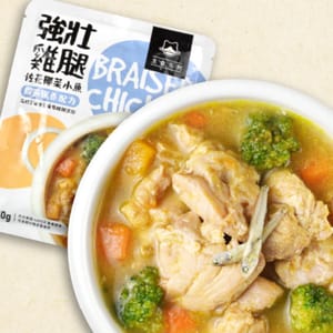 汪喵星球 汪喵星球 DogCatStar 狗狗 90%鮮肉主食餐包 強壯雞腿餐 150g 150g 正面圖