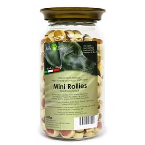 Rolls Rolls Rocky 狗零食 迷你肉卷 600g 600g  正面圖