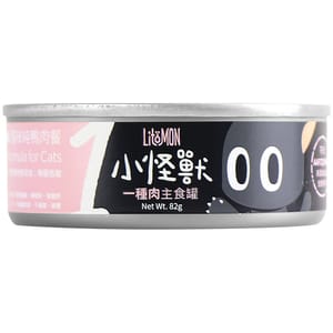 怪獸部落 怪獸部落 1種肉貓主食罐 純鴨肉 82g 82g  正面圖