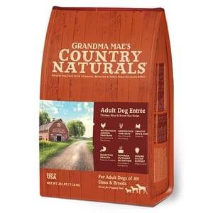 Country Country Naturals 狗糧 成犬糧 鯡魚雞肉 24lbs 24lb  正面圖