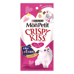 日本MonPetit 日本MonPetit Crispy Kiss 貓脆餅 海鮮綜合味 30g 30g  正面圖