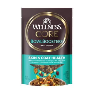 Wellness Wellness Core 狗糧 Bowl Boosters 毛髮健康配方 4oz 4oz 正面圖