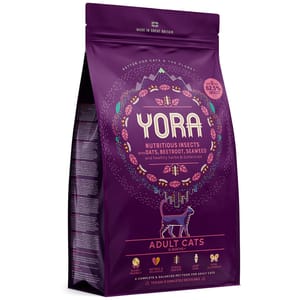 YORA YORA 貓糧 超級蛋白成貓配方 1.5kg 5kg  正面圖