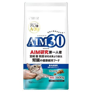 SUNRISE SUNRISE AIM30 貓糧 日本腎臟保健貓乾糧 室內成貓 魚味 600g 600g 正面圖
