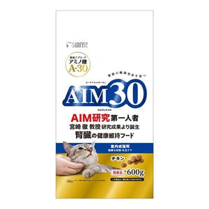 SUNRISE SUNRISE AIM30 貓糧 日本腎臟保健貓乾糧 室內成貓 雞肉味 600g 600g 正面圖