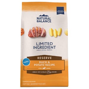 Natural Natural Balance 狗糧 L.I.D. 無穀系 鴨肉薯仔 幼犬配方 22lb 22lb 正面圖