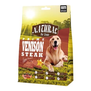 NUNAVUTO NUNAVUTO 狗零食 優質烘焙肉乾 鹿肉塊  100g 100g  正面圖