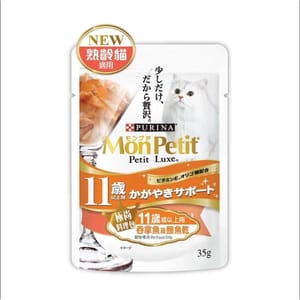MonPetit MonPetit 貓濕糧 Luxe 極尚料理包系列 吞拿魚及鰹魚乾 35g 35g 正面圖