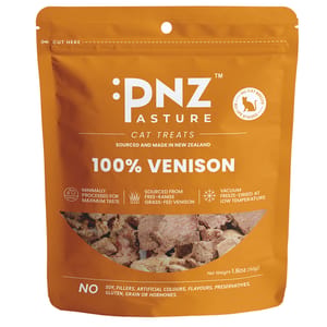 PNZ PNZ 牧埸滋味 貓零食 凍乾鹿肉 50g 50g 正面圖